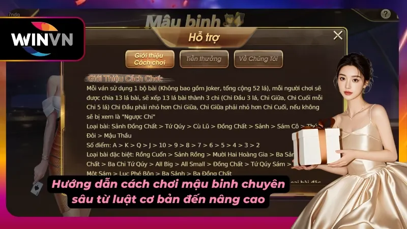 Hướng dẫn nắm rõ các luật cược Mậu Binh cực hot