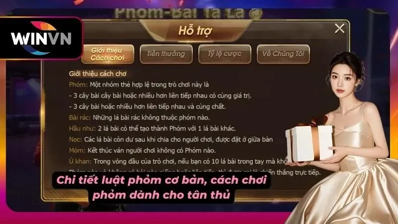 Luật chơi phỏm cơ bản mà cược thủ cần nắm