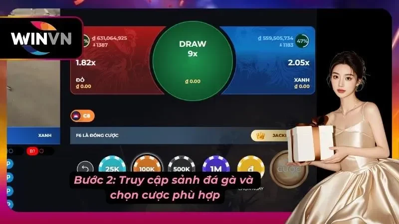Tham gia sảnh đá gà livestream