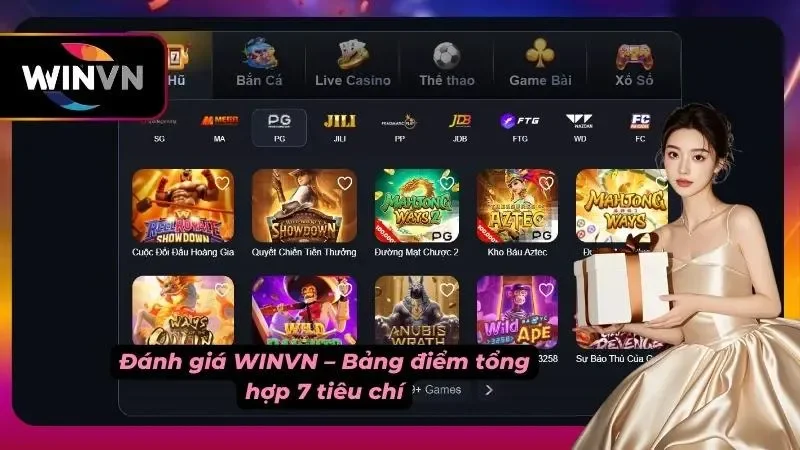 Các tiêu chí được trình bày trực quan để tiện đối chiếu nhanh