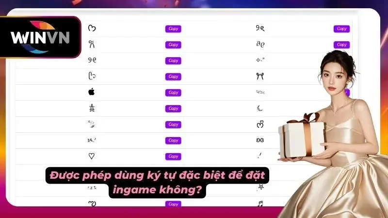 Giải đáp thắc mắc về việc sử dụng ký tự đặc biệt