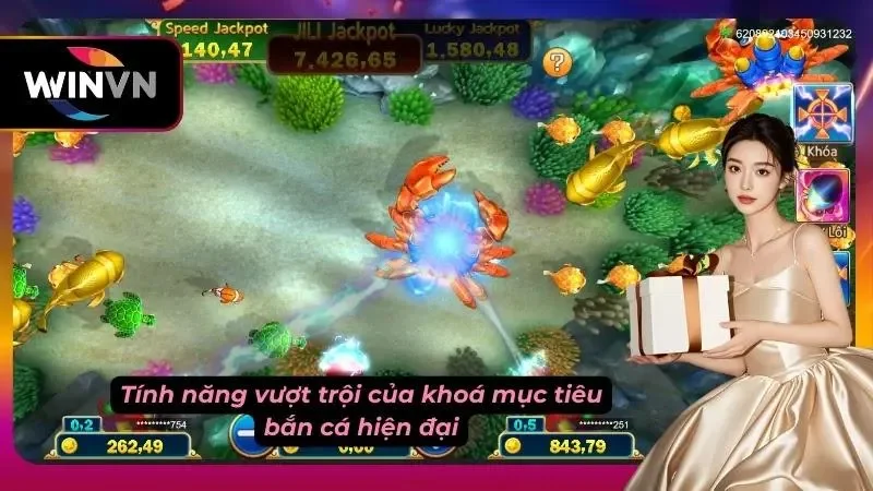 Công nghệ ngắm tự động hiện đại giúp người chơi tối ưu từng viên đạn
