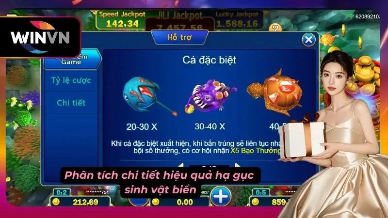 Phân tích chi tiết khả năng tiêu diệt các loài sinh vật dưới đại dương