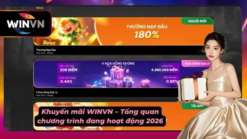 Danh sách ưu đãi hiển thị nổi bật ngay trên giao diện chính