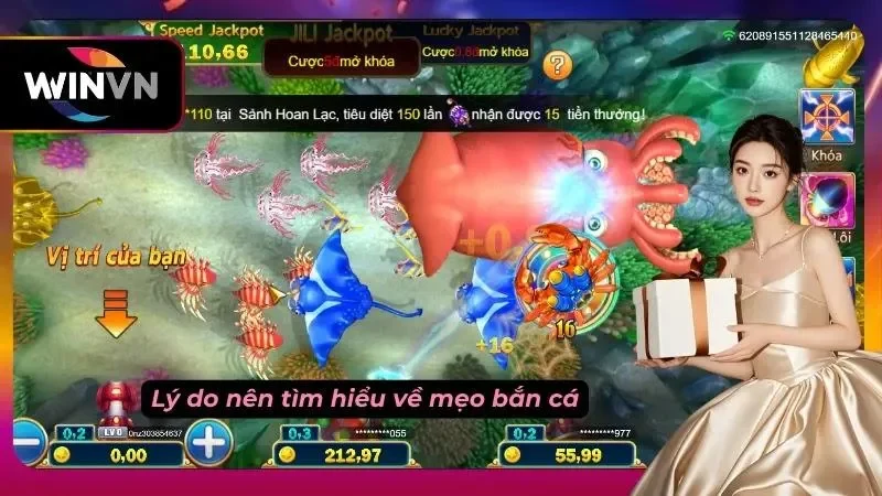 Mẹo bắn cá mang về nhiều lợi ích