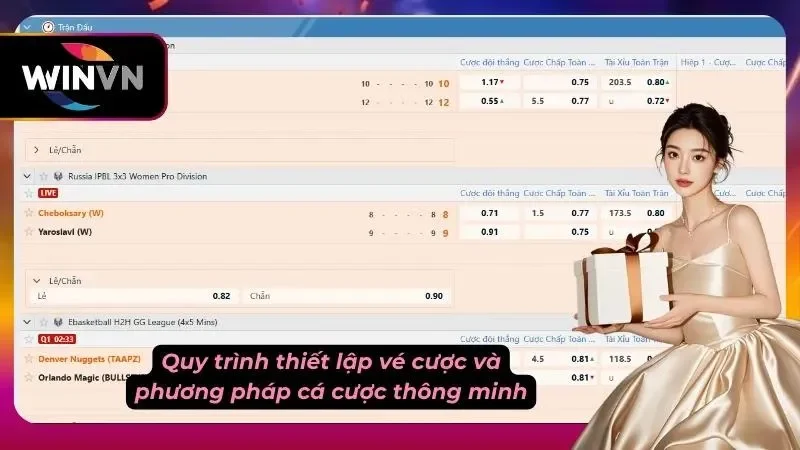 Quy trình tham gia vào nhà cái và tiến hành đặt cược thể thao nhanh chóng