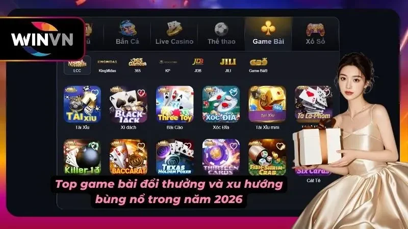 Khám phá top game đổi thưởng làm mưa gió