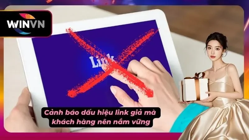 Cảnh báo link giả cho người mới